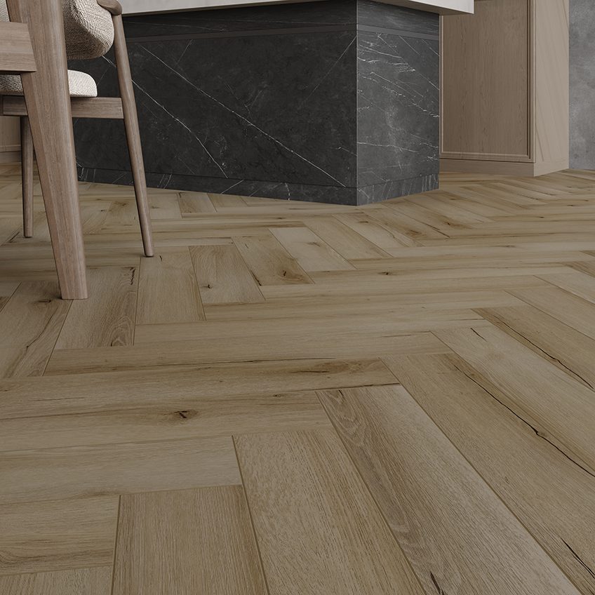 SPC ламинат CronaFloor Herringbone 2.0 H011 "Дуб Кан" — изображение 3