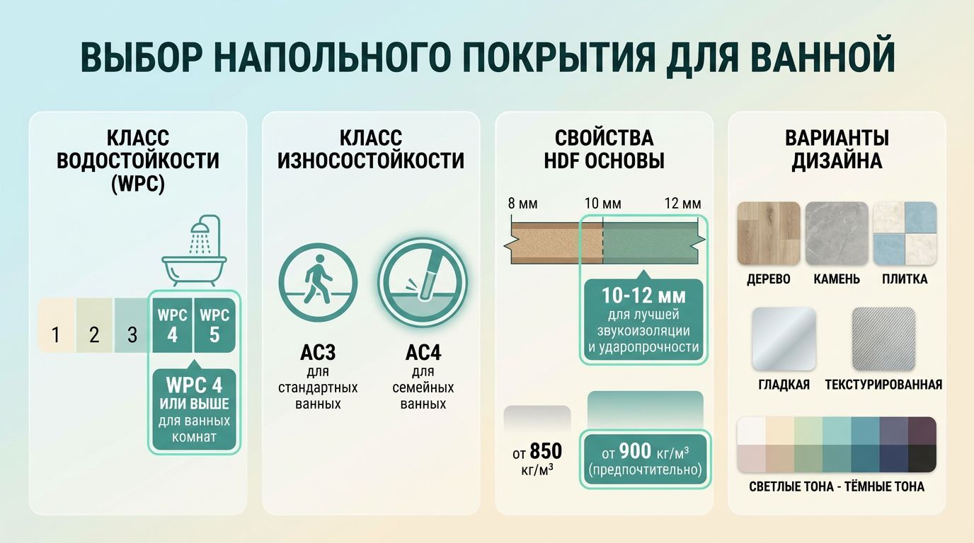 Основные характеристики водостойкого ламината