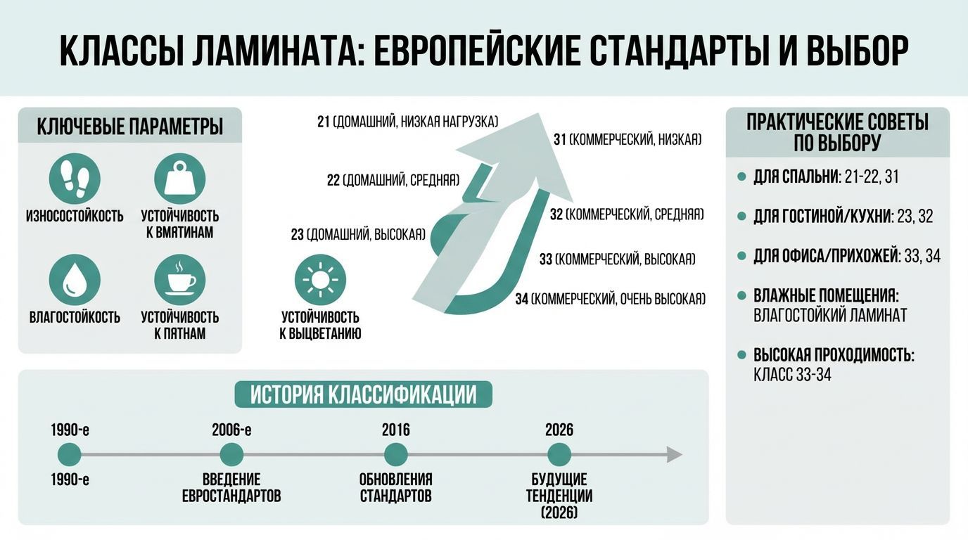 Что такое классы ламината и зачем они нужны