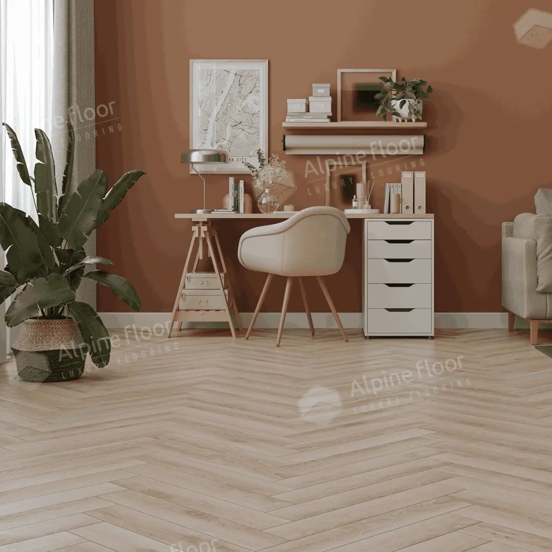 Ламинат Alpine Floor Herringbone 8 Pro LF102-13 "Дуб Берри" — изображение 3
