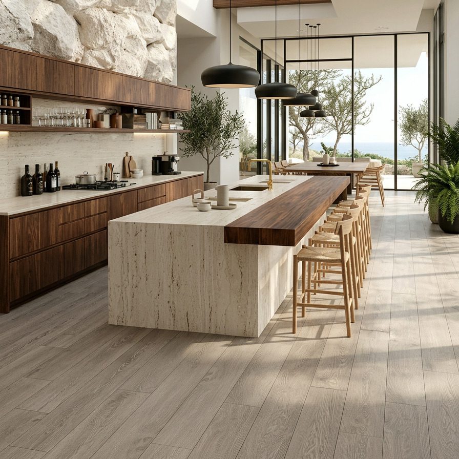 Ламинат Quick Step Perspective Wood PW1406 "Дуб Селект Светло-Серый" — изображение 2