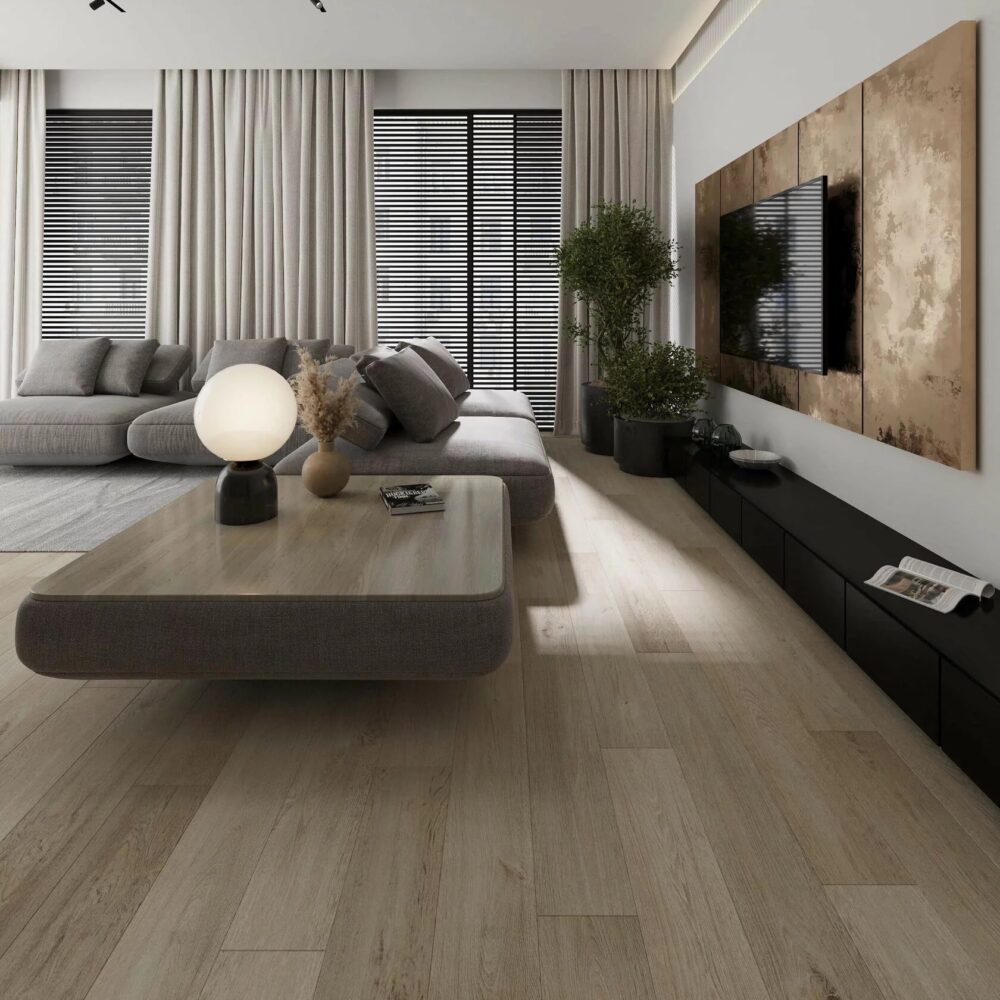 Ламинат AlixFloor Natural Line ALX491 "Дуб Светло-Коричневый Сантана" — изображение 3