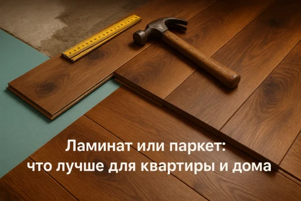 Ламинат или паркет что лучше