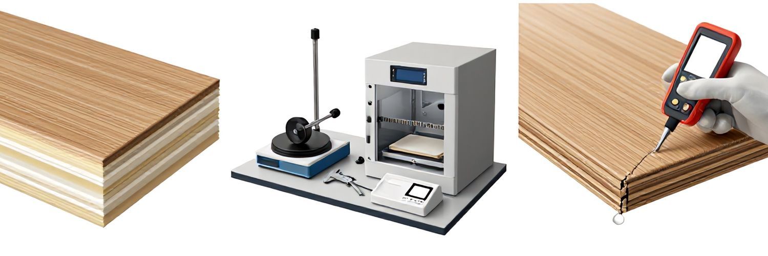 Контроль качества и испытания слоистой структуры