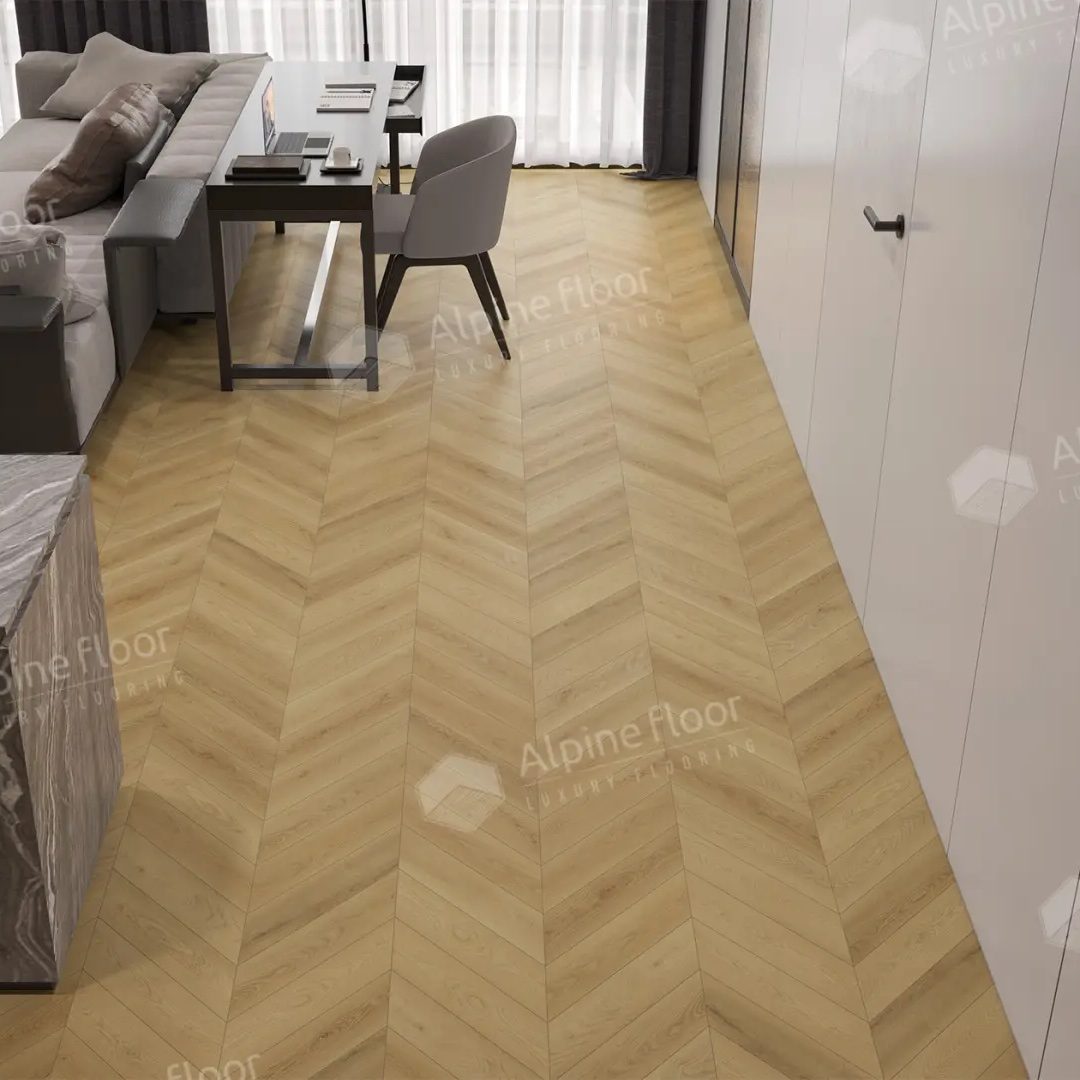 Ламинат Alpine Floor Chevron Art LF109-03 "Дуб Пиренеи" — изображение 3
