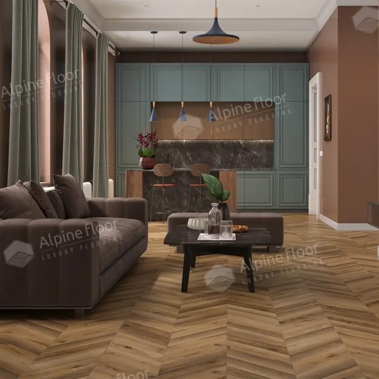 Ламинат Alpine Floor Chevron Art LF109-04 "Дуб Килиманджаро" — изображение 3