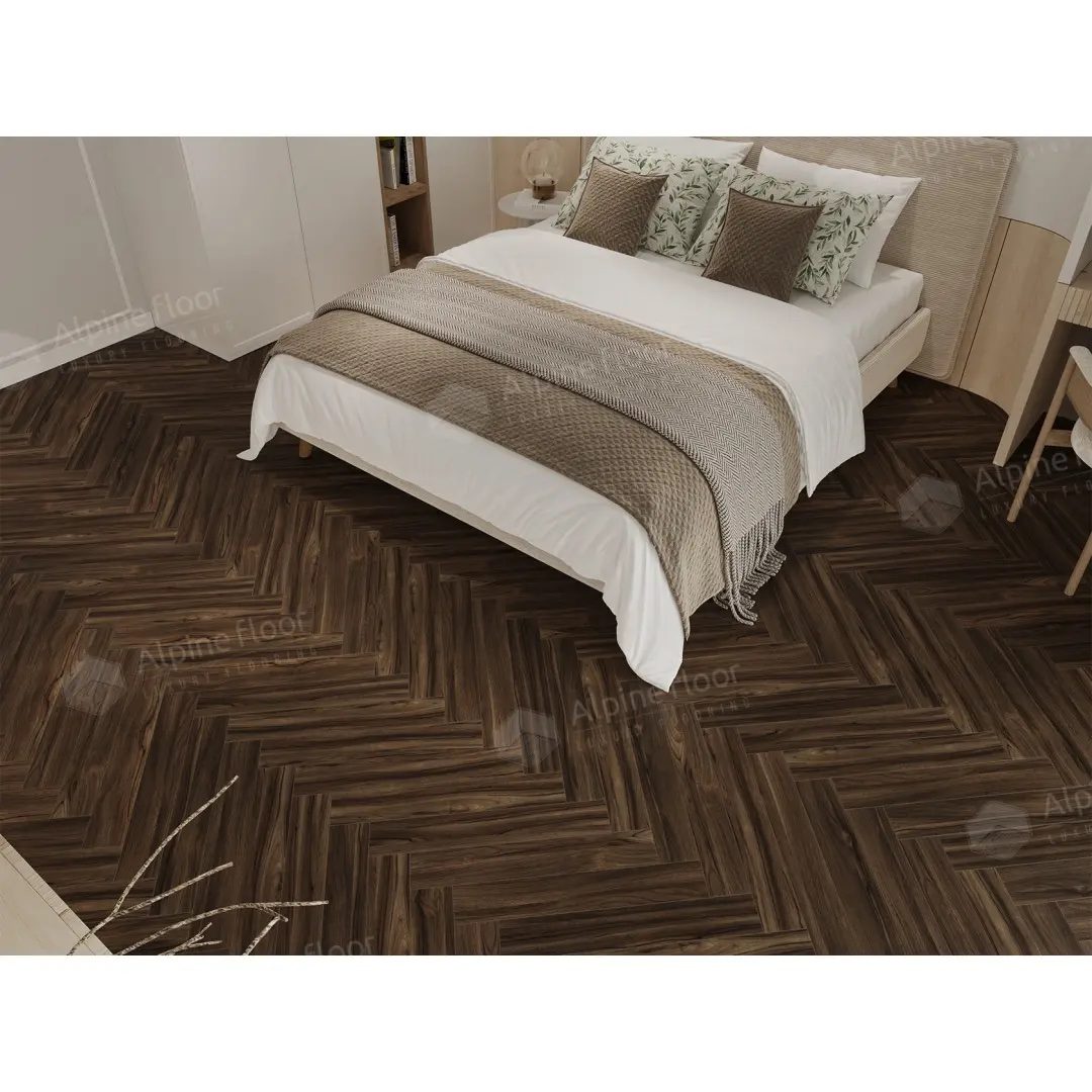 Ламинат Alpine Floor Herringbone 12 LF105-13 "Орех Сицилия" — изображение 3