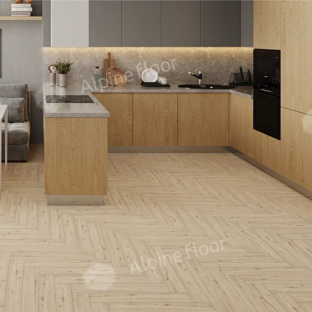 Ламинат Alpine Floor Herringbone 12 Pro LF106-01 "Дуб Лион" — изображение 2