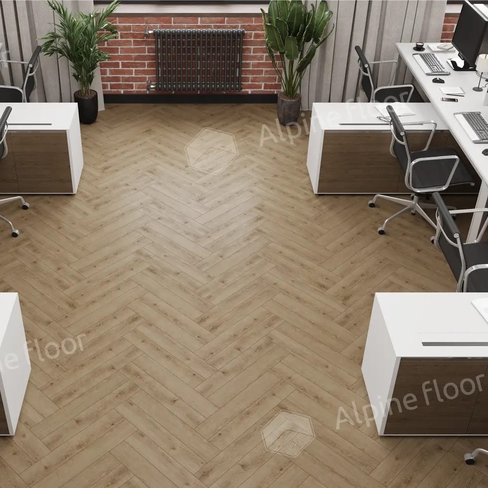 Ламинат Alpine Floor Herringbone 12 Pro LF106-07 "Дуб Прованс" — изображение 3