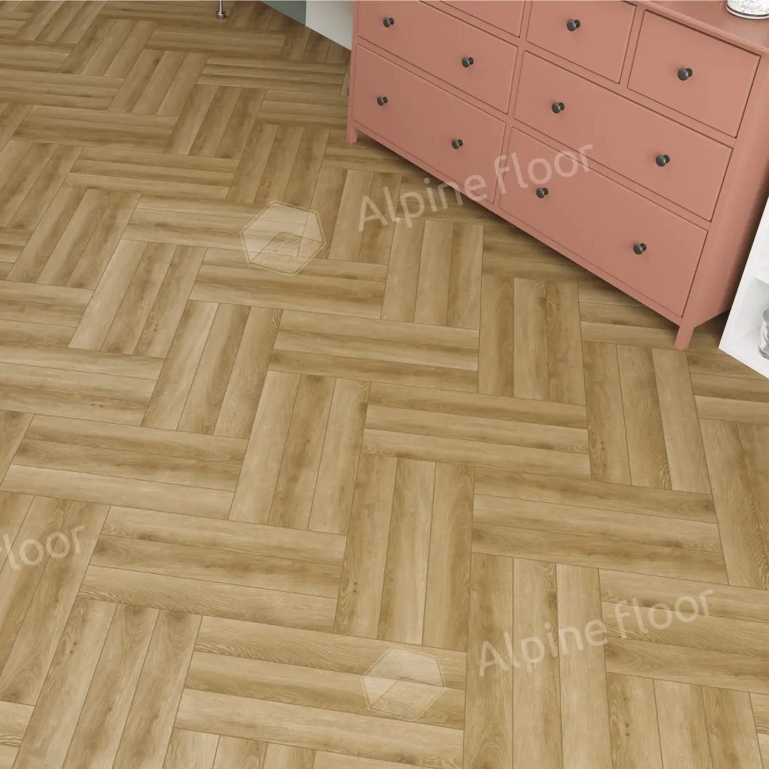 Ламинат Alpine Floor Herringbone 8 Pro LF102-02 "Дуб Эльзас" — изображение 3