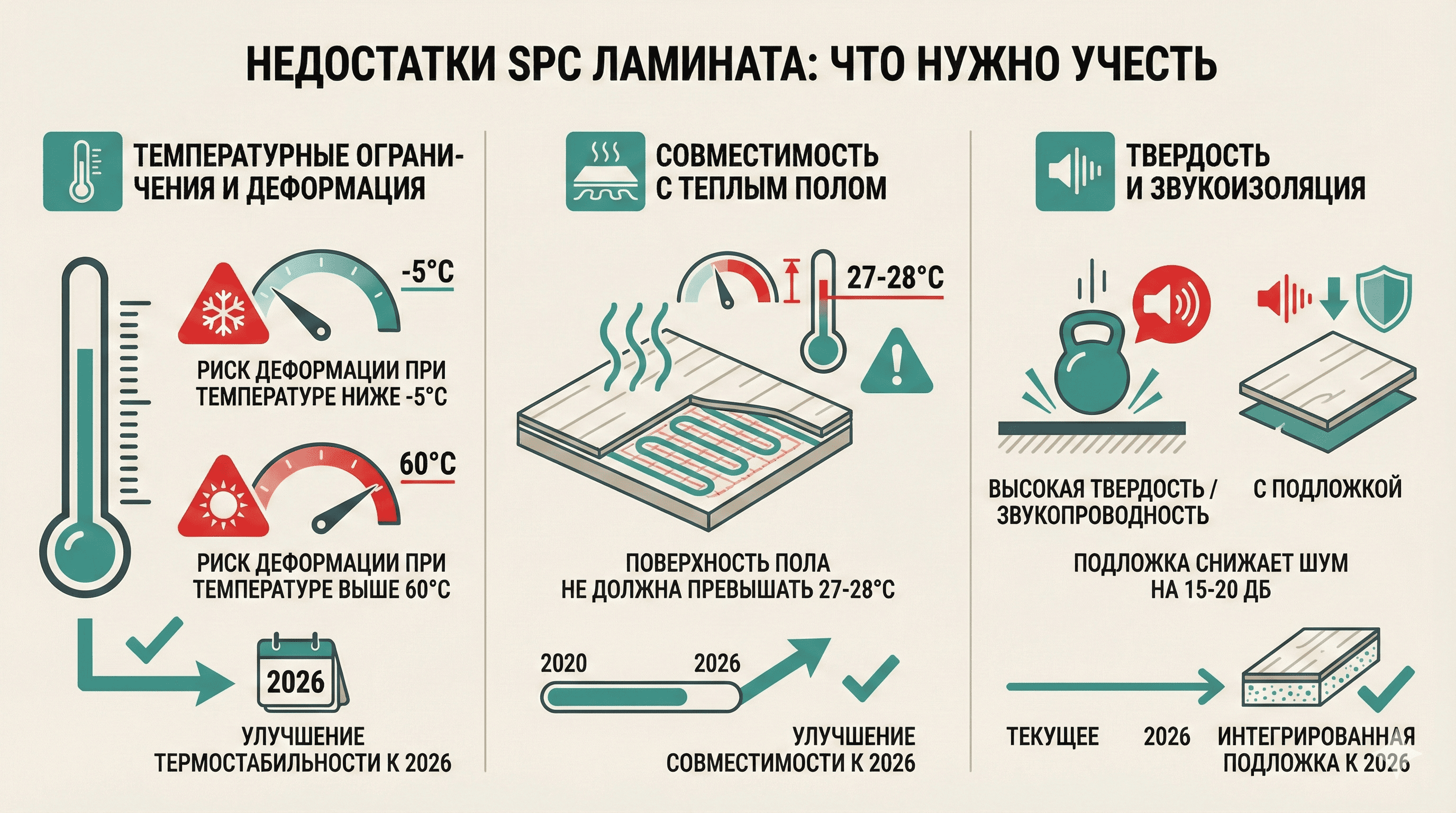 Недостатки SPC ламината: Что нужно учесть
